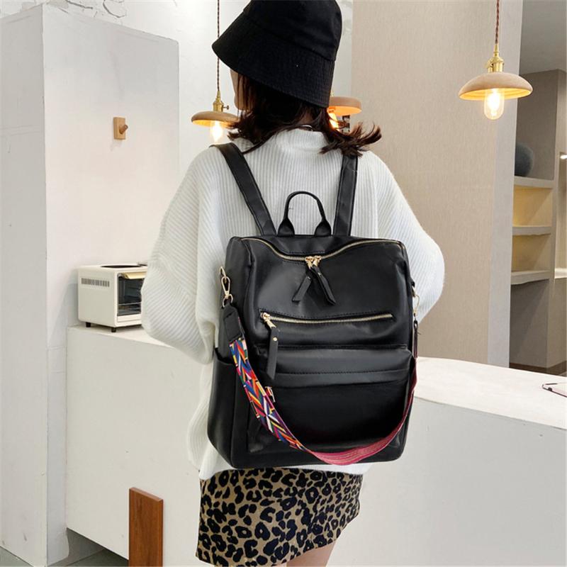 Simple Multifunctional Backpack Teenage Girl Buckle Portable Travel Bag Female Schoolbag Women Backpacks Gift Dropship
Simple Multifunctional Backpack Teenage Girl Buckle Portable Travel Bag Female Schoolbag Women Backpacks Gift Dropship