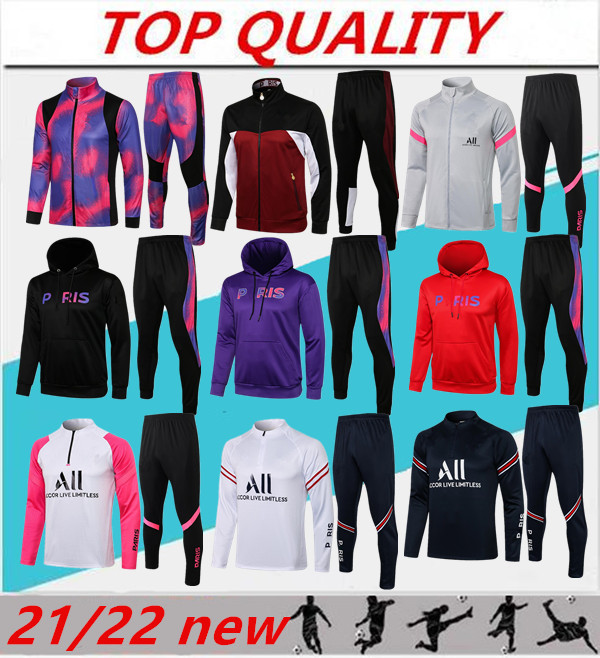 2021 2022 football tracksuit soccer training suit Maillot De Foot 21/22 full Zipper Hooded Survetement
2021 2022 football tracksuit soccer training suit Maillot De Foot 21/22 full Zipper Hooded Survetement