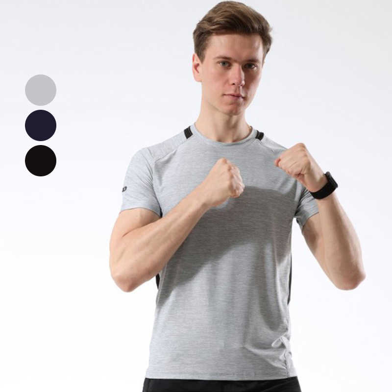 Lulu fitness suit outdoor running fast dry fabric high stretch slim shaping men's Short Sleeve T-Shirt, Light gray
Lulu fitness suit outdoor running fast dry fabric high stretch slim shaping men's Short Sleeve T-Shirt, Light gray