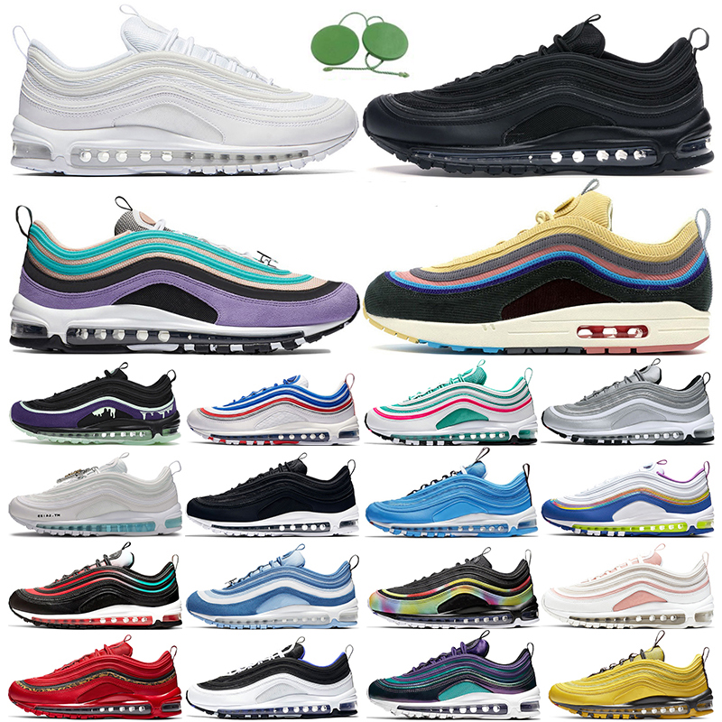 97 men women trainers shoes 97s Sean Wotherspoon Neon Seoul Triple White Black Halloween South Beach Barely Rose Bred Dallas sports sneakers outdoor, 6 persian violet
97 men women trainers shoes 97s Sean Wotherspoon Neon Seoul Triple White Black Halloween South Beach Barely Rose Bred Dallas sports sneakers outdoor, 6 persian violet