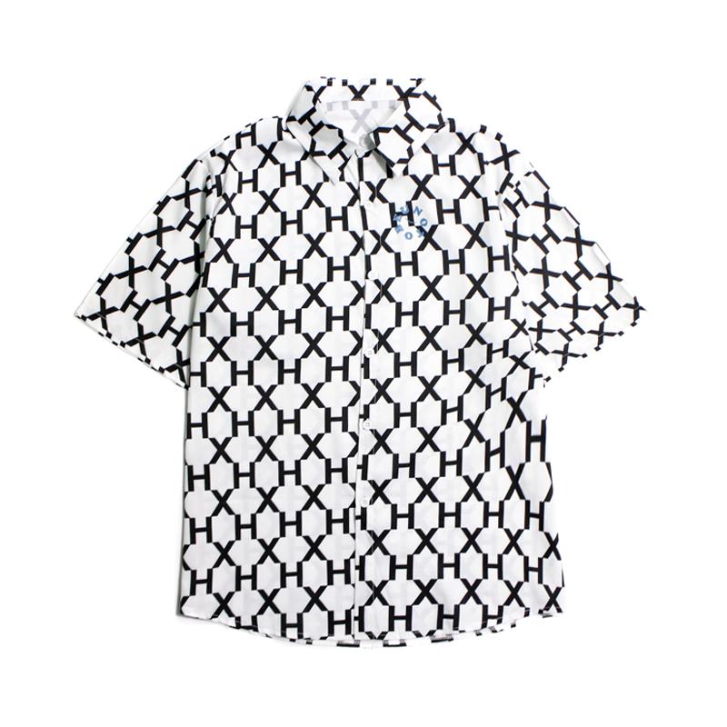 Women's Blouses & Shirts Summer Shirt Women Oversized Hip Hop Vintage Letter Print Loose Short Sleeve Blouse Straight Harajuku Man, Blue
Women's Blouses & Shirts Summer Shirt Women Oversized Hip Hop Vintage Letter Print Loose Short Sleeve Blouse Straight Harajuku Man, Blue