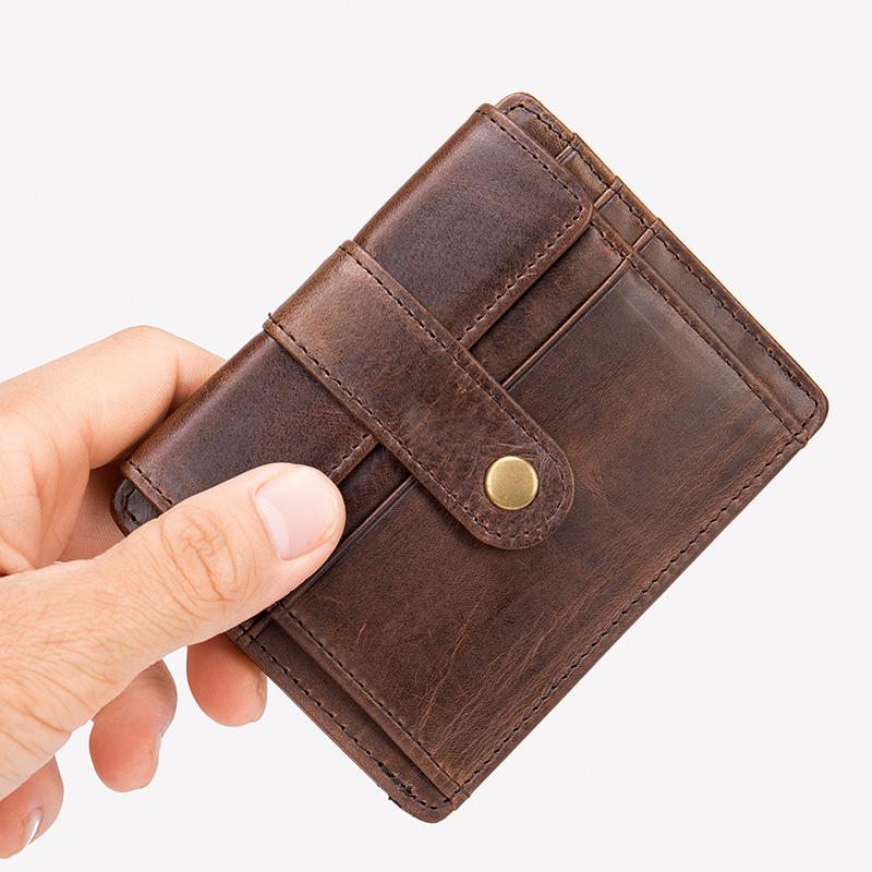Card Holders Luufan 100% Men's Genuine Leather Holder Small Wallet Money Bag ID Case Mini Purse For Male Coin Purses 1014, 1014-coffee
Card Holders Luufan 100% Men's Genuine Leather Holder Small Wallet Money Bag ID Case Mini Purse For Male Coin Purses 1014, 1014-coffee