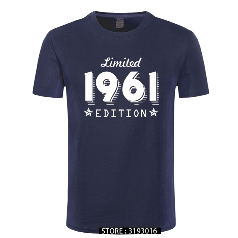 1961 Limited Edition Gold Design Men's Black T-SHIRT Cool Casual pride t shirt men Unisex Fashion tshirt Loose Size 210707, Red yellow
1961 Limited Edition Gold Design Men's Black T-SHIRT Cool Casual pride t shirt men Unisex Fashion tshirt Loose Size 210707, Red yellow