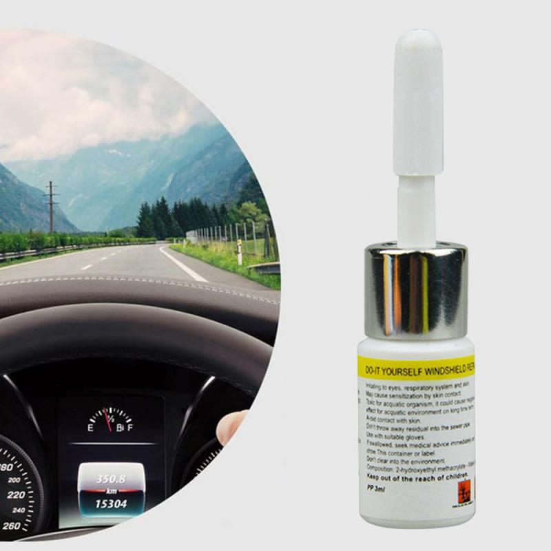 Car Cleaning Tools Upgrade Automotive Glass Nano Repair Fluid Window Crack Chip Tool Kit Accesories TSLM1