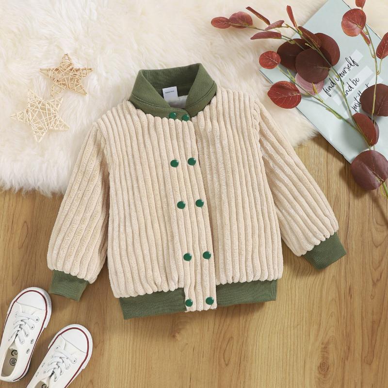 Jackets Fashion Baby Girl Boy Corduroy Shirt Jacket Infant Toddler Child Spring Autumn Coat Outwear Clothes, Blue;gray
Jackets Fashion Baby Girl Boy Corduroy Shirt Jacket Infant Toddler Child Spring Autumn Coat Outwear Clothes, Blue;gray