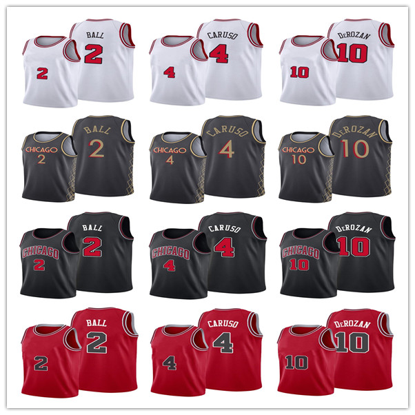 DeMar 10 DeRozan Alex 4 Caruso 2 Lonzo Ball Basketball Jersey 2021 Trade Authentic Edition City Jerseys White Red Black, As photo
DeMar 10 DeRozan Alex 4 Caruso 2 Lonzo Ball Basketball Jersey 2021 Trade Authentic Edition City Jerseys White Red Black, As photo
