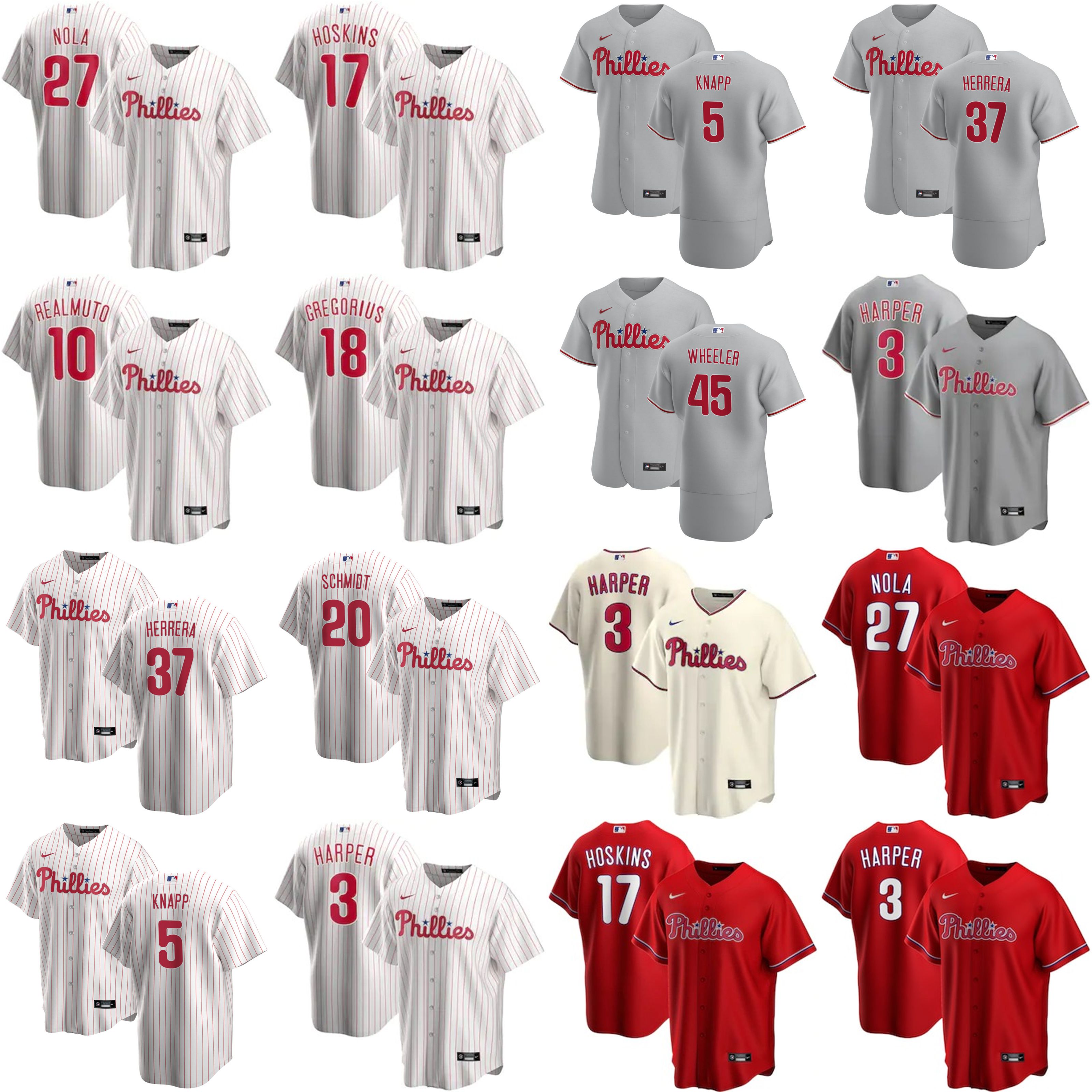 Philadelphia Phillies Baseball Jerseys Bryce Harper Jersey Rhys Hoskins Aaron Nola Mike Schmidt Didi Gregorius Andrew Knapp Odubel Herrera Z, Blue;black
Philadelphia Phillies Baseball Jerseys Bryce Harper Jersey Rhys Hoskins Aaron Nola Mike Schmidt Didi Gregorius Andrew Knapp Odubel Herrera Z, Blue;black