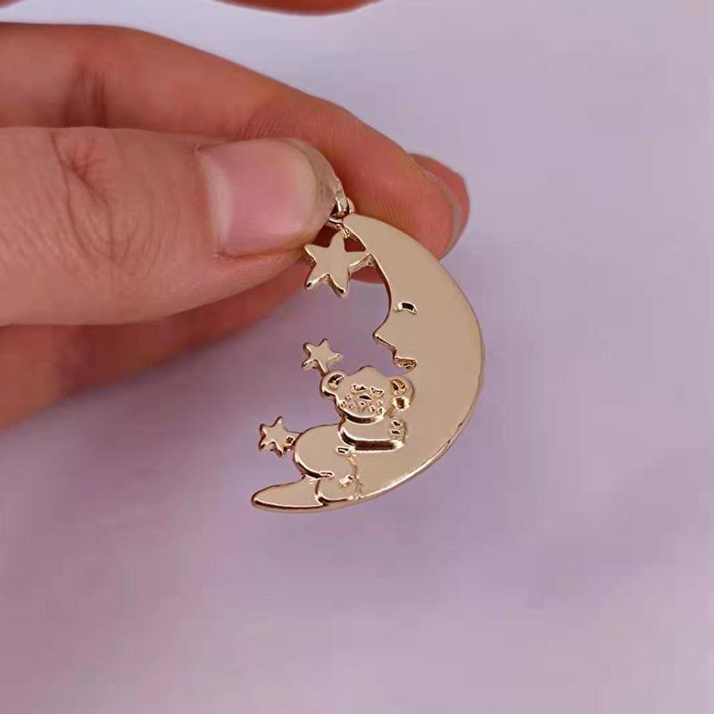 Charms 50 Pcs Star Moon Raccoon Pendant Charm Child Gift For Women Man Accessories, Bronze;silver
Charms 50 Pcs Star Moon Raccoon Pendant Charm Child Gift For Women Man Accessories, Bronze;silver