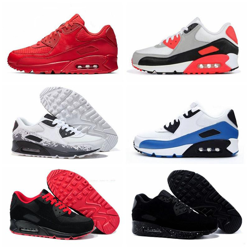 90 Classic womens Running Shoes Camo CNY bred triple white black red Mens Trainers Cushion Surface Sports Sneakers size 36-45
90 Classic womens Running Shoes Camo CNY bred triple white black red Mens Trainers Cushion Surface Sports Sneakers size 36-45