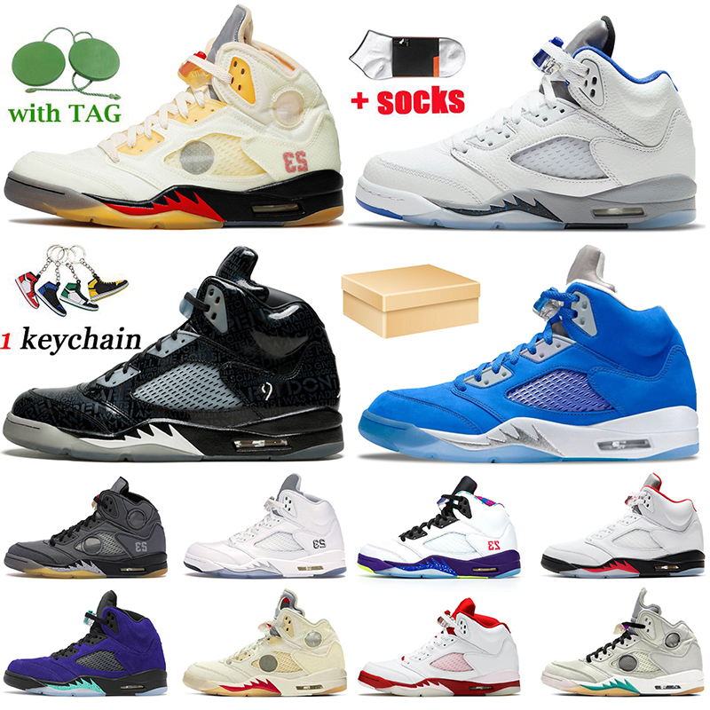 With Box Jumpman 5 5s Mens Basketball Shoes Trainers Bluebird Quai Doernbecher Raging Bull Anthracite Stealth Sail white off SIlver Metallic Black Muslin Sneakers, # bluebird 40-47
With Box Jumpman 5 5s Mens Basketball Shoes Trainers Bluebird Quai Doernbecher Raging Bull Anthracite Stealth Sail white off SIlver Metallic Black Muslin Sneakers, # bluebird 40-47