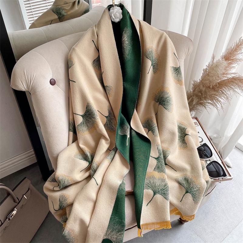 Hats, Scarves & Gloves Sets Women Scarf Cashmere Print Leaf Doubel-sided Tassel Thick Warm Blanket Autumn Winter Soft Shawl Wrap Bu, Blue;gray
Hats, Scarves & Gloves Sets Women Scarf Cashmere Print Leaf Doubel-sided Tassel Thick Warm Blanket Autumn Winter Soft Shawl Wrap Bu, Blue;gray