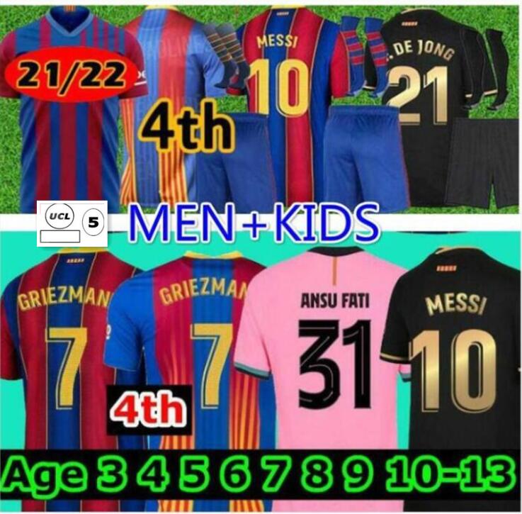 2021 2022 Barcelona adult kids soccer jersey kit 21 22 MESSI ANSU FATI camiseta futbol GRIEZMANN DE JONG men Boy sest football shirt, Black;yellow
2021 2022 Barcelona adult kids soccer jersey kit 21 22 MESSI ANSU FATI camiseta futbol GRIEZMANN DE JONG men Boy sest football shirt, Black;yellow