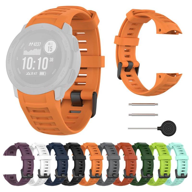 Watch Bands Soft Silicone Replacement Band Wrist Strap For Garmin Instinct Fashion Silica Gel Durable Belt Buckle
Watch Bands Soft Silicone Replacement Band Wrist Strap For Garmin Instinct Fashion Silica Gel Durable Belt Buckle