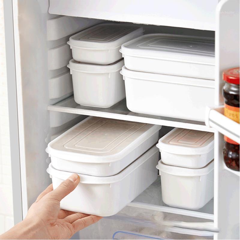 Storage Bottles & Jars 4PCS Refrigerator Fresh Box Containers With Lids Space Saver Organizer Plastic Seal For Fridge Microwave
Storage Bottles & Jars 4PCS Refrigerator Fresh Box Containers With Lids Space Saver Organizer Plastic Seal For Fridge Microwave
