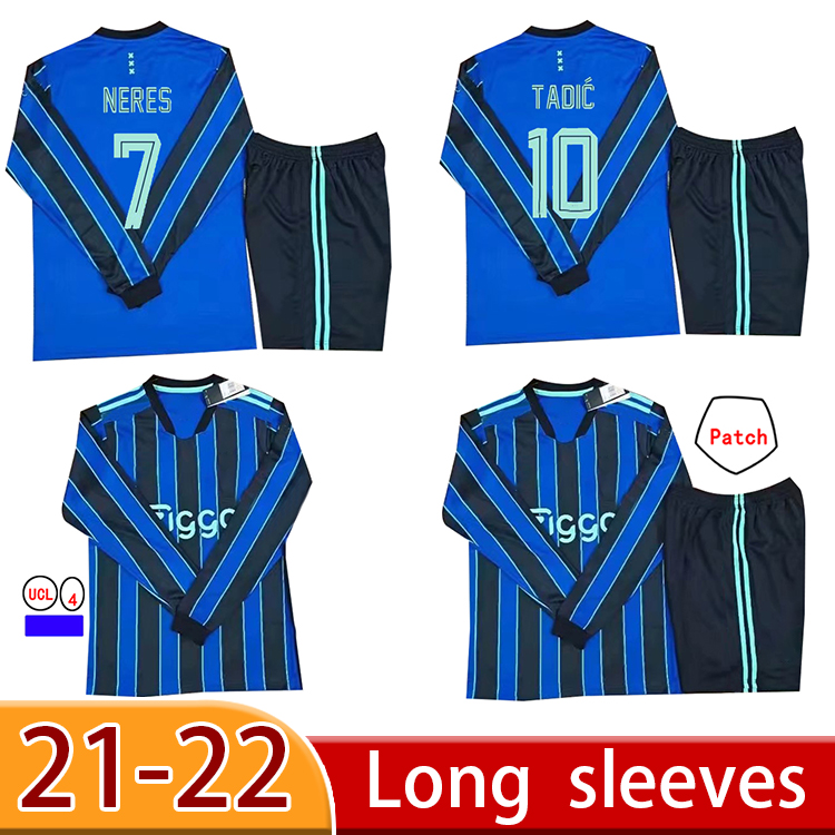 2021 2022 TADIC Long sleeve soccer jerseys men kit KLAASSEN TRAORE PROMES NERES CRUYFF 21 22 fans version football ALVAREZ shirt HALLER uniforms, Away long sleeve ajks0041
2021 2022 TADIC Long sleeve soccer jerseys men kit KLAASSEN TRAORE PROMES NERES CRUYFF 21 22 fans version football ALVAREZ shirt HALLER uniforms, Away long sleeve ajks0041