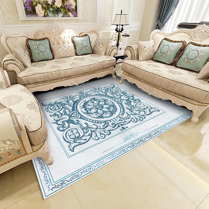 Carpets Reese Living Room Blue European Retro Mediterranean American Pattern Anti Slip Pro Rugs Table Bedroom El Sofa Wedding
Carpets Reese Living Room Blue European Retro Mediterranean American Pattern Anti Slip Pro Rugs Table Bedroom El Sofa Wedding