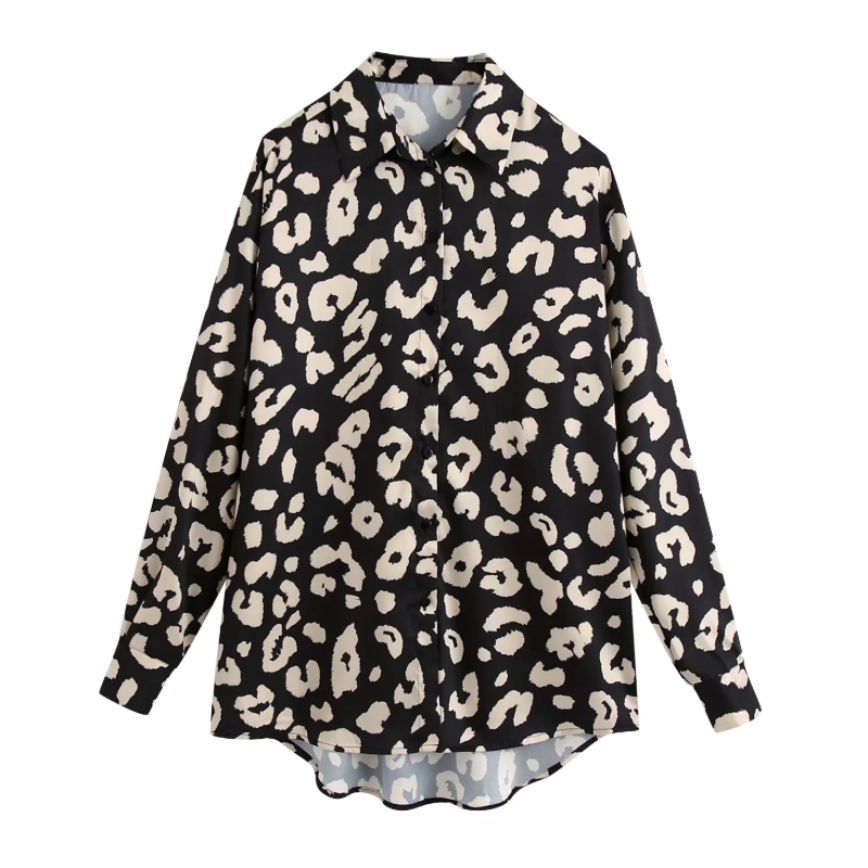 Women Vintage Printing Satin Shirts Femme Turndown Collar Long Sleeve Blouse Casual Lady Loose Tops Smock Blusas S7850, As pic
Women Vintage Printing Satin Shirts Femme Turndown Collar Long Sleeve Blouse Casual Lady Loose Tops Smock Blusas S7850, As pic