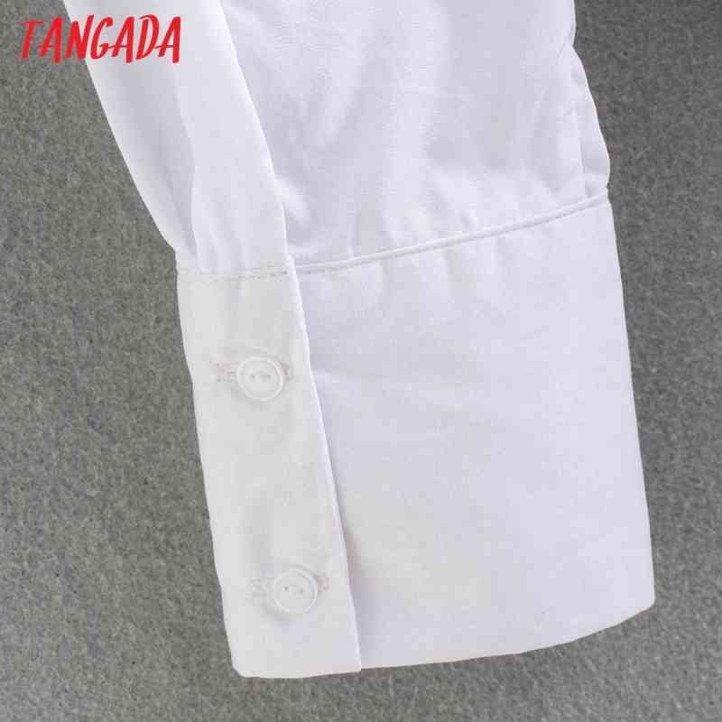 Spring Women Pleated Tunic Blouse Long Sleeve Chic Female Office Lady Shirt Blusas Femininas 2W88 210416