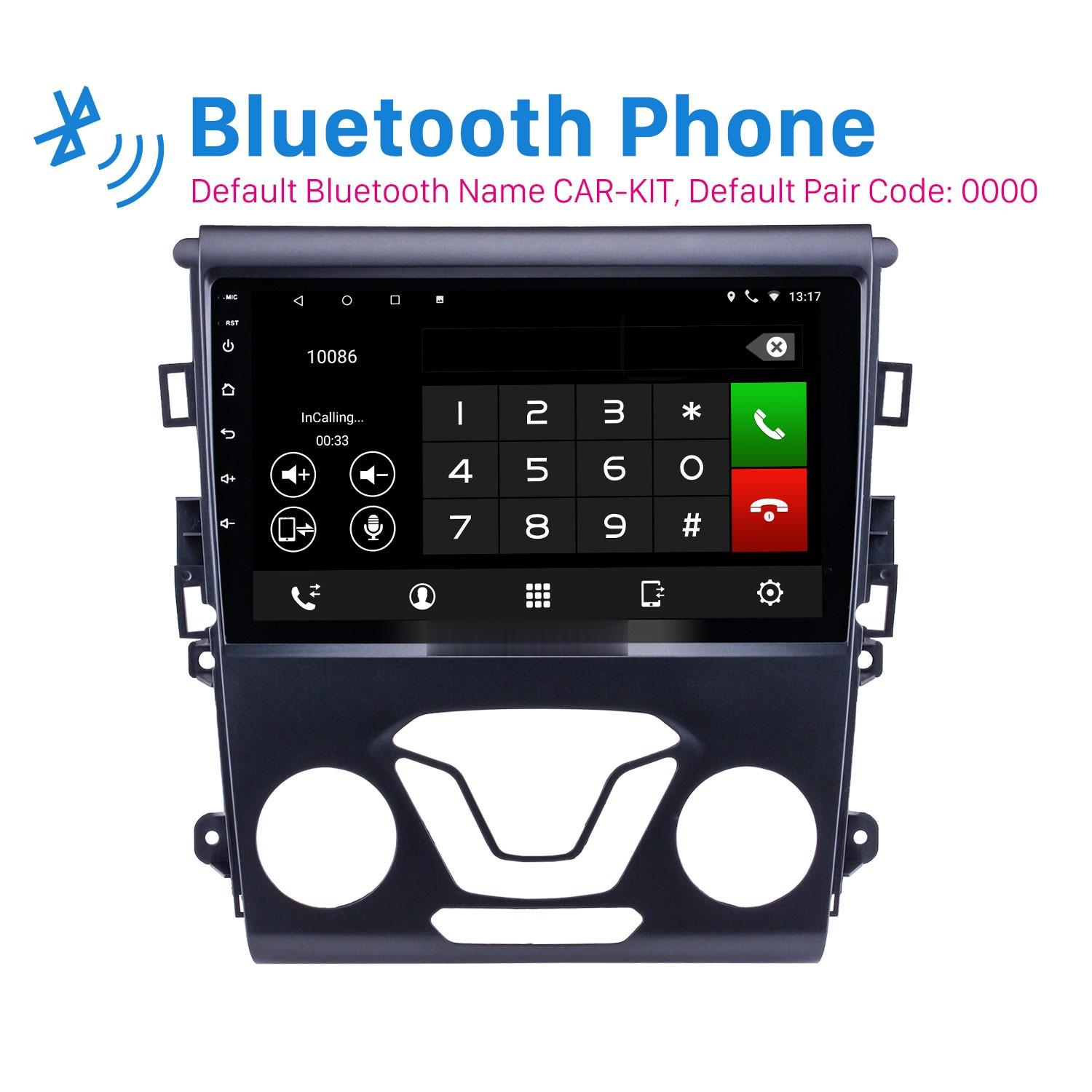Android 10 car dvd Player GPS Navigation system for Ford Mondeo 2012-2014 with support Rearview Camera All-in-one 9 Inch