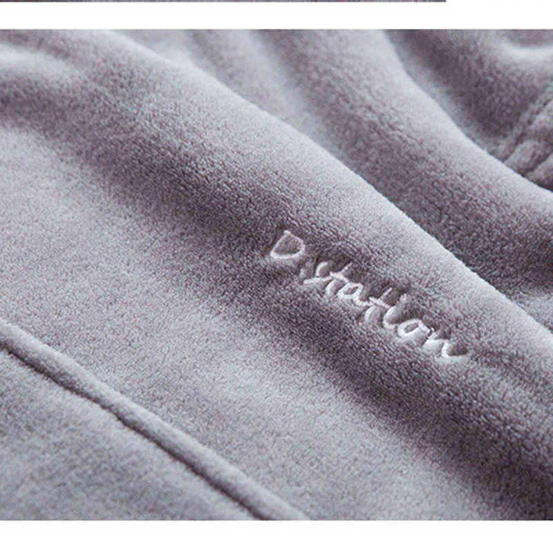 Warm Flannel Pajamas for Women Pyjama Sets Autumn Winter Pijamas Casual Homewear Suit Hooded Top Trousers Two Piece set 211215