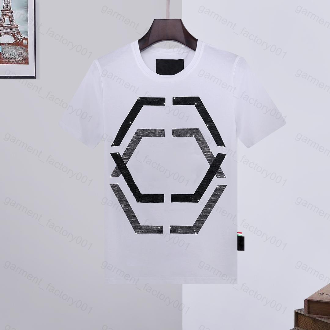 Phillip Plain Men designer PP Skull Diamond t shirt Short sleeve Dollar Brown bear Brand tee O-Neck high Quality Skulls TShirt tees tops 03, Whites
Phillip Plain Men designer PP Skull Diamond t shirt Short sleeve Dollar Brown bear Brand tee O-Neck high Quality Skulls TShirt tees tops 03, Whites