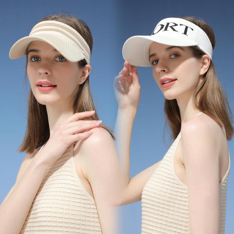Wide Brim Hats Summer Breathable Empty Top Sunhat Sport Letter Protection Cycling Beach Sports Tennis Cool Sunscreen Sun Outdoor A5C1, Blue;gray
Wide Brim Hats Summer Breathable Empty Top Sunhat Sport Letter Protection Cycling Beach Sports Tennis Cool Sunscreen Sun Outdoor A5C1, Blue;gray