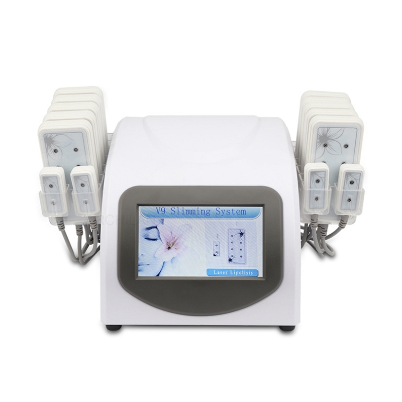 Portable Home Lipolaser Professional Slimming Machine 10 largepads 4 smallpad Lipo Laser Beauty Equipment Device for losing weight
Portable Home Lipolaser Professional Slimming Machine 10 largepads 4 smallpad Lipo Laser Beauty Equipment Device for losing weight