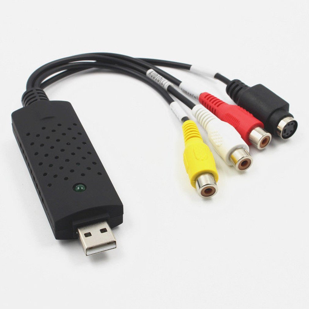 Vhs To Digital File Converter Express Usb 2.0 Video Grabber Audio Av Computer