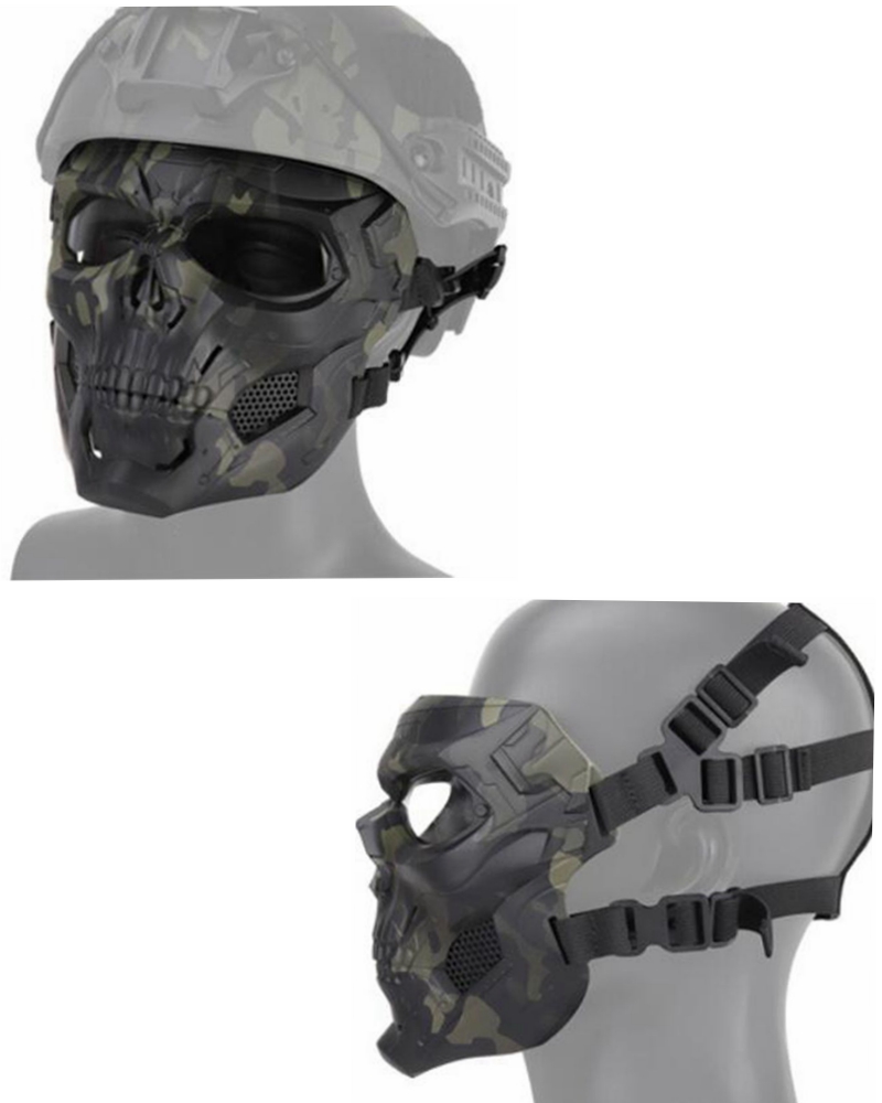 Tactical Hood Skull Masks Shooting Hunting Paintball Motorcycle Men Full Face Airsoft Cycling Hiking, Black
Tactical Hood Skull Masks Shooting Hunting Paintball Motorcycle Men Full Face Airsoft Cycling Hiking, Black