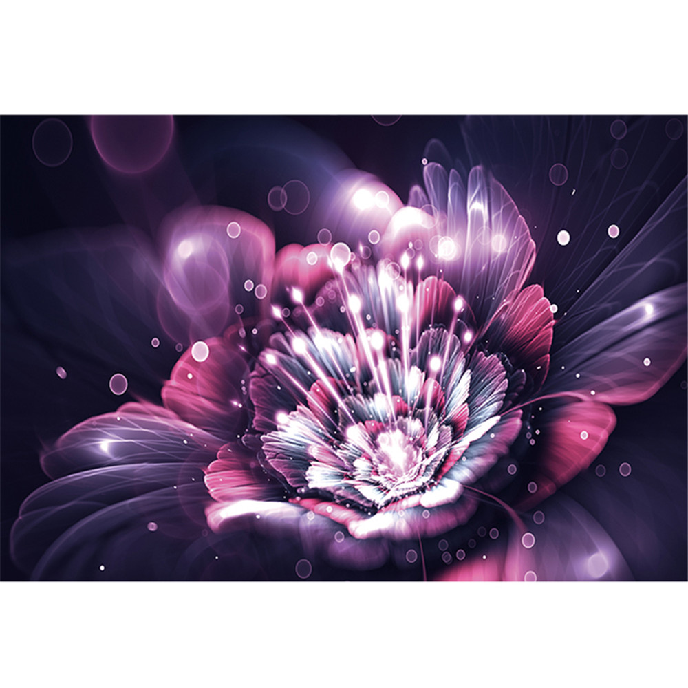 Wallpaper For Living Room Modern Color Abstract Art Lily Flower Glitter Cafe Bar Ktv Wall Mural Wallpapers
