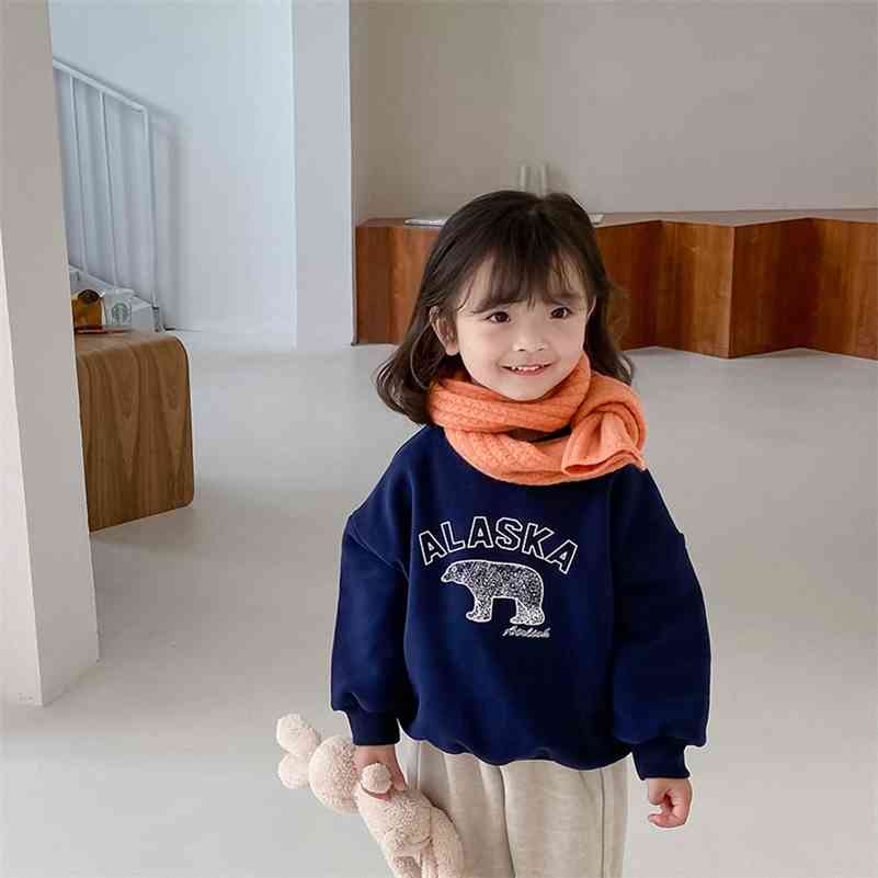 Winter boys and girls sea bear printing thick fleece lining sweatshirts Kids children warm Tops pullovers 210708, Gray
Winter boys and girls sea bear printing thick fleece lining sweatshirts Kids children warm Tops pullovers 210708, Gray