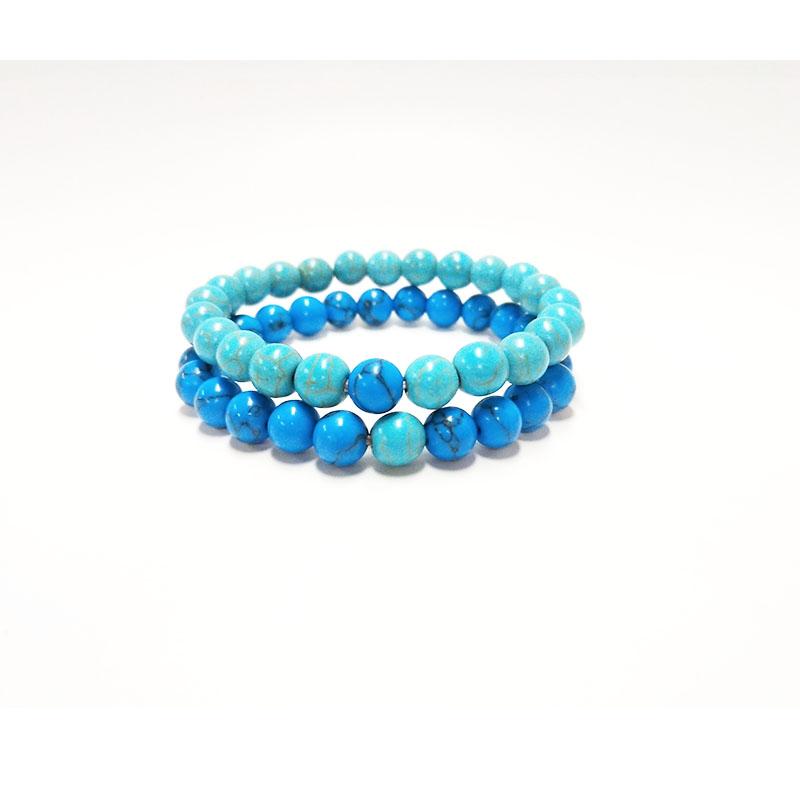 Charm Bracelets Couples Distance Bracelet Classic Natural Stone Light Blue And Beaded For Men Women Gift
Charm Bracelets Couples Distance Bracelet Classic Natural Stone Light Blue And Beaded For Men Women Gift