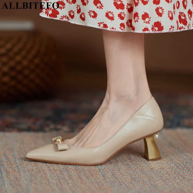 ALLBITEFO golden heel design genuine leather women heels spring fashion sheepskin inside high heel shoes party wedding shoes 210611, As picture
ALLBITEFO golden heel design genuine leather women heels spring fashion sheepskin inside high heel shoes party wedding shoes 210611, As picture