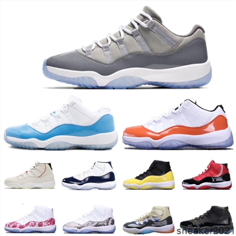 New XI 11s Bred 11 Concord Mens Basketball Shoes Platinum Tint Gym Red Cap and Gown PRM Heiress men sports Sneakers 36-47
New XI 11s Bred 11 Concord Mens Basketball Shoes Platinum Tint Gym Red Cap and Gown PRM Heiress men sports Sneakers 36-47