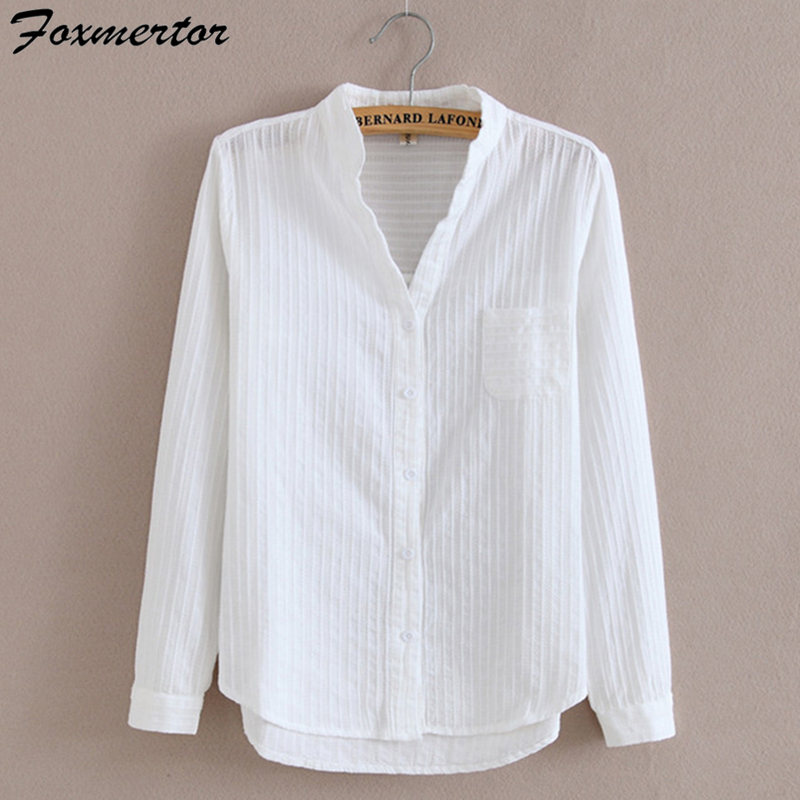 mertor 100% Cotton Shirt White Blouse 2021 Spring Autumn Blouses Shirts Women Long Sleeve Casual Tops Solid Pocket Blusas #66, 3272
mertor 100% Cotton Shirt White Blouse 2021 Spring Autumn Blouses Shirts Women Long Sleeve Casual Tops Solid Pocket Blusas #66, 3272