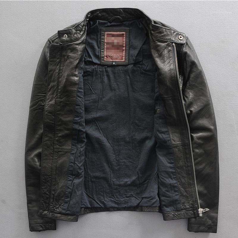 Men's Leather & Faux Classic Genuine Men Super Soft Sheepskin Short Slim Fit Wind Jacket Black Limited Edition Coat Thin
Men's Leather & Faux Classic Genuine Men Super Soft Sheepskin Short Slim Fit Wind Jacket Black Limited Edition Coat Thin