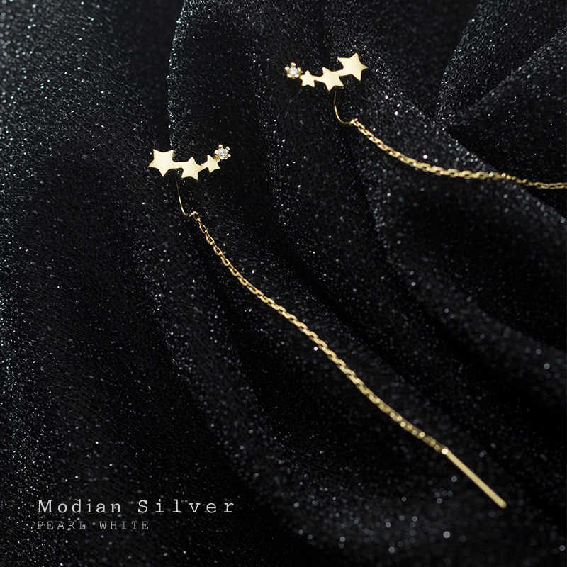 925 Sterling Silver Radiant CZ Simple Stars Drop Earring fit Women Geometric Long Line Dangle Fine Jewelry 210707
925 Sterling Silver Radiant CZ Simple Stars Drop Earring fit Women Geometric Long Line Dangle Fine Jewelry 210707