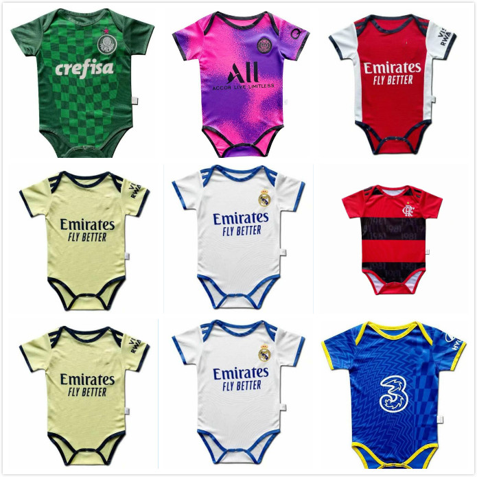 top 2021 2022 Real madrid Baby soccer jerseys 6 to 18 Sao Paulo Palmeiras Flameng months football shirts Ball Infant Squad Bodysuit 21 22 clothes maillots futbol, Black
top 2021 2022 Real madrid Baby soccer jerseys 6 to 18 Sao Paulo Palmeiras Flameng months football shirts Ball Infant Squad Bodysuit 21 22 clothes maillots futbol, Black