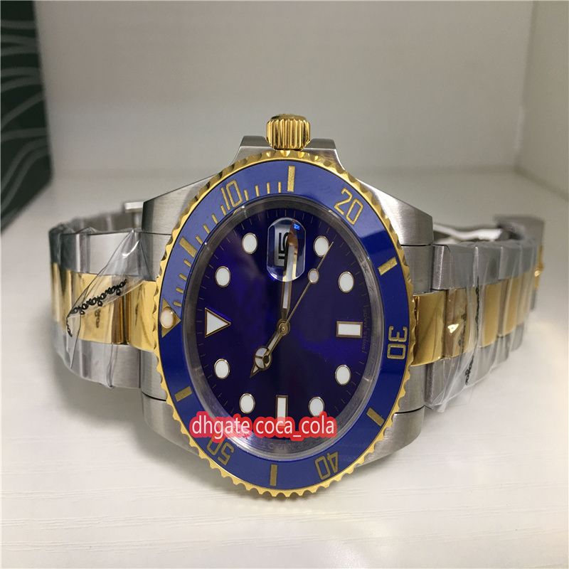 SBB Factory V5 Edition JAPAN Movement 40mm Top Quality Sapphire Luminescent Watch 116613 116613LB BLUE Ceramic Two Tone Gold black original boxES
SBB Factory V5 Edition JAPAN Movement 40mm Top Quality Sapphire Luminescent Watch 116613 116613LB BLUE Ceramic Two Tone Gold black original boxES