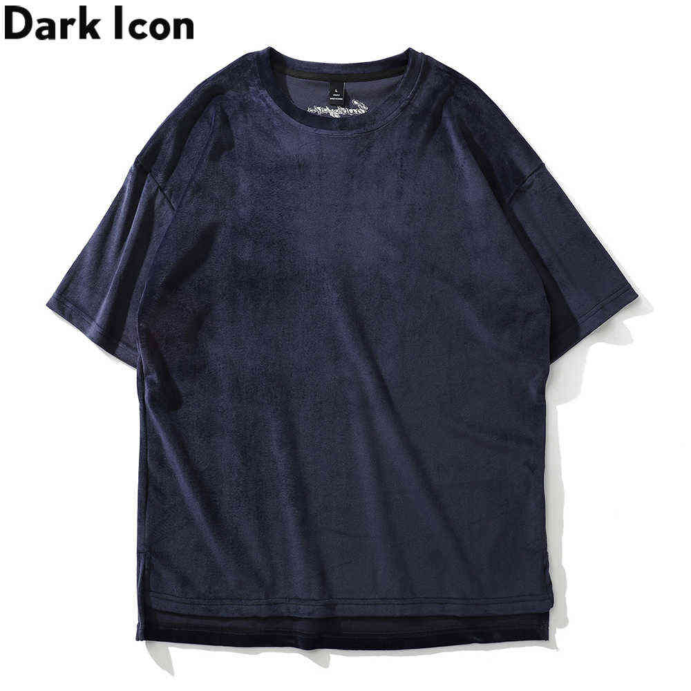 Velvet Plain T-shirt Men High Street Crew Neck Hipster Men's Tshirt Basic Tee Shirts 210603, Black
Velvet Plain T-shirt Men High Street Crew Neck Hipster Men's Tshirt Basic Tee Shirts 210603, Black