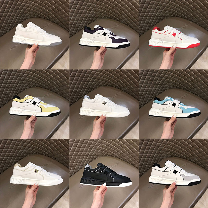 Men Shoes AMORE 2021 ONE STUD Calfskin Low-top Sneakers Flat Casual Climbers Luxurys Designers Trainers 38-45, Color 7
Men Shoes AMORE 2021 ONE STUD Calfskin Low-top Sneakers Flat Casual Climbers Luxurys Designers Trainers 38-45, Color 7