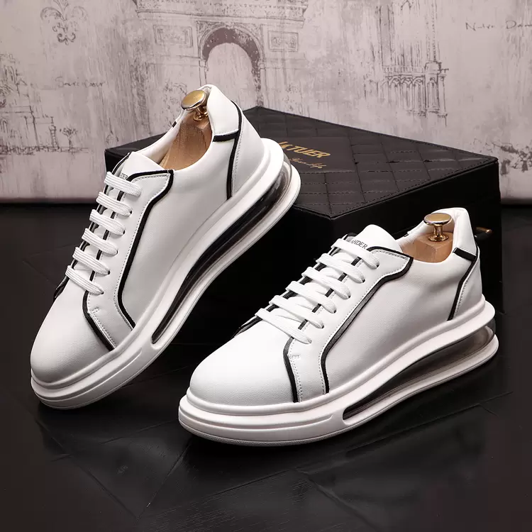 Men White air shoes platform flats Men's loafers skateboard Man Trending Leisure sneakers zapatillas hombre
Men White air shoes platform flats Men's loafers skateboard Man Trending Leisure sneakers zapatillas hombre