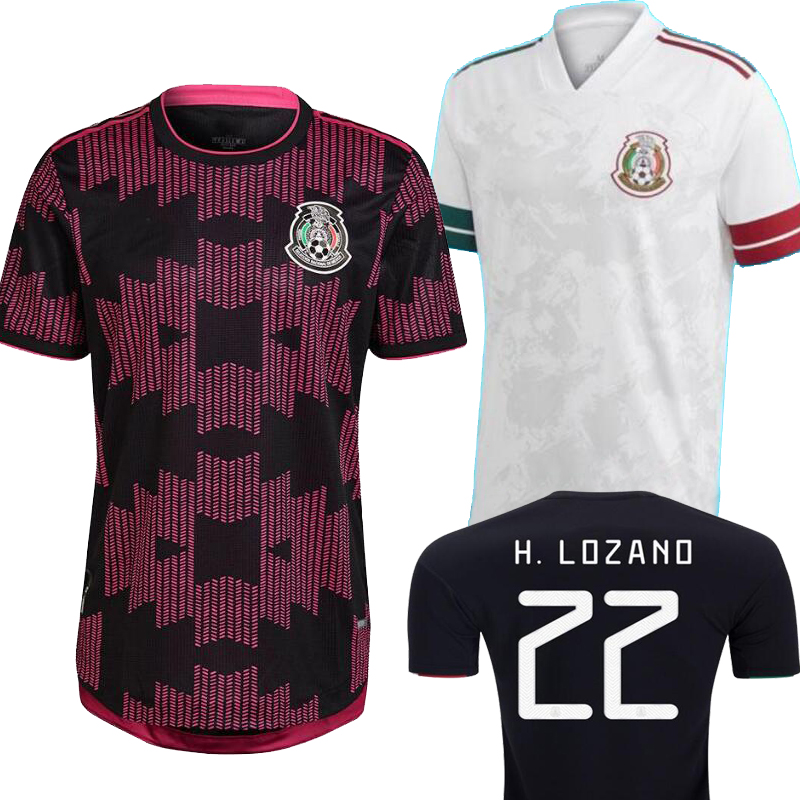 2021 Mexico Player version H.LOZANO Men soccer jersey Copa america Home Away CHICHARITO gold cup Green black DOS SANTOS Camisetas de futbol football shirt, White player version
2021 Mexico Player version H.LOZANO Men soccer jersey Copa america Home Away CHICHARITO gold cup Green black DOS SANTOS Camisetas de futbol football shirt, White player version