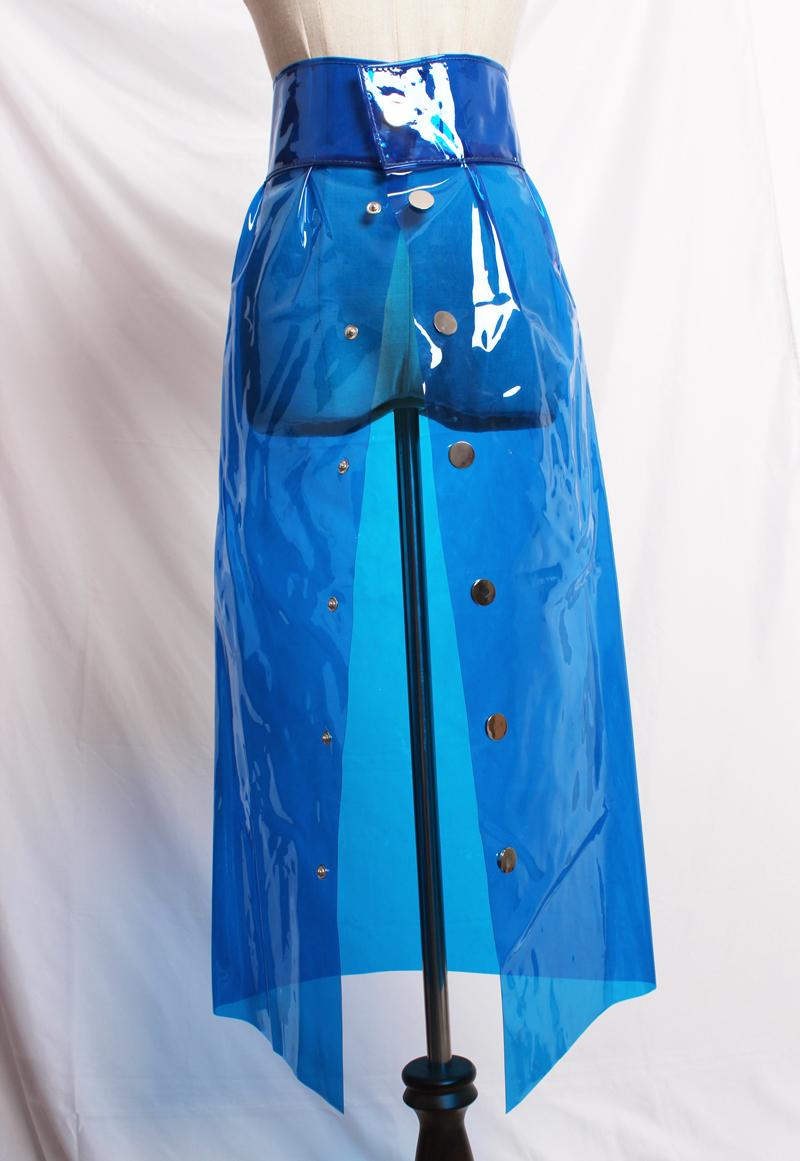 Saia Viscose Skirts Selling Tutu 2021 Catwalk Skirt Transparent Crystal Plastic Pvc Wind High Waist Single Breasted Women, Blue
Saia Viscose Skirts Selling Tutu 2021 Catwalk Skirt Transparent Crystal Plastic Pvc Wind High Waist Single Breasted Women, Blue