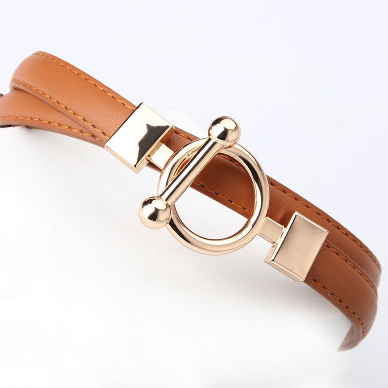Belts Thin Women Belt Metal Buckle Soft PU Leather Waist For Ladies Girls Dress Shirts Summer Waistband, Black;brown
Belts Thin Women Belt Metal Buckle Soft PU Leather Waist For Ladies Girls Dress Shirts Summer Waistband, Black;brown