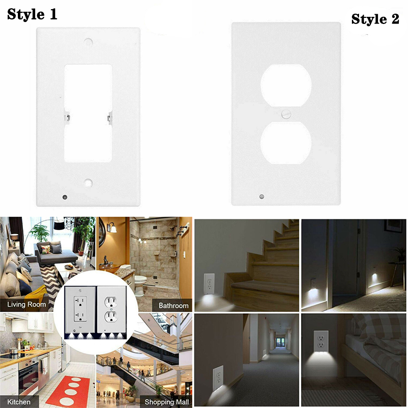 Plug Cover Sensor Lights PIR Motion Safety Lamp Electrical Outlet Wall Plate with LED Night Light for Hallway Bedroom Bathroom Aisle Balcony Atmosphere Lamps
Plug Cover Sensor Lights PIR Motion Safety Lamp Electrical Outlet Wall Plate with LED Night Light for Hallway Bedroom Bathroom Aisle Balcony Atmosphere Lamps