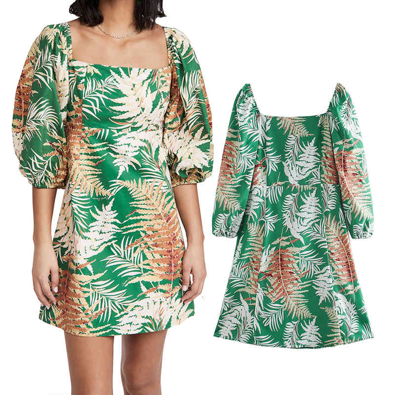 Casual Dresses women fashion Tropical style tree leaf print Square Collar Half sleeve Women dress mini dresses BUA5, Burgundy
Casual Dresses women fashion Tropical style tree leaf print Square Collar Half sleeve Women dress mini dresses BUA5, Burgundy