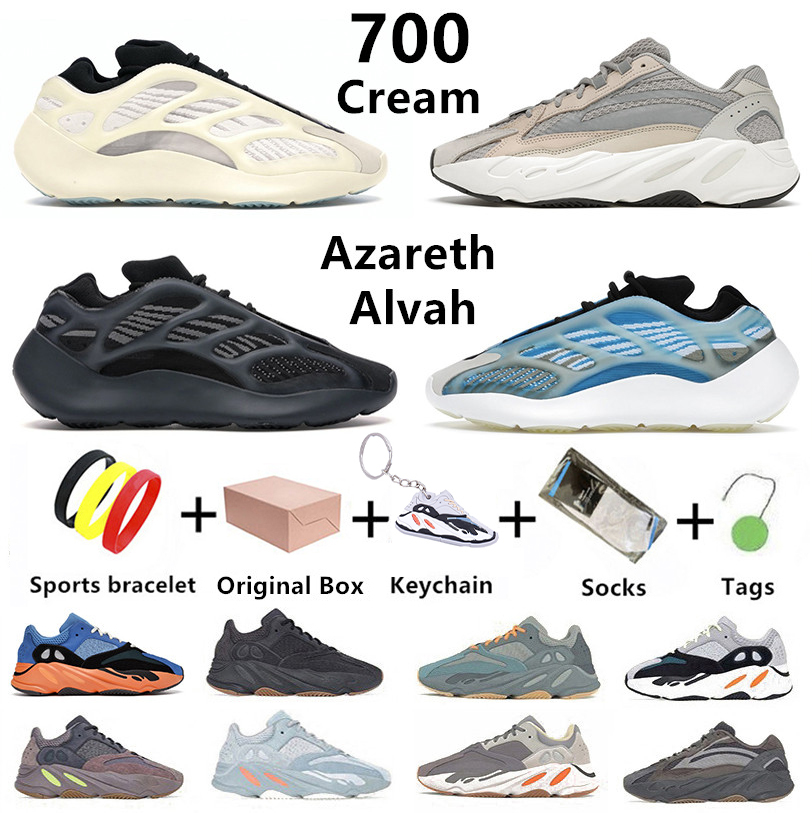 Cream kanye 700 mens running shoes Teal Blue V3 MNVN Azareth Azael Alvah Static Vanta Utility Black bone Tephra Salt men women trainers sports sneakers with box 36-45, Color#13
Cream kanye 700 mens running shoes Teal Blue V3 MNVN Azareth Azael Alvah Static Vanta Utility Black bone Tephra Salt men women trainers sports sneakers with box 36-45, Color#13
