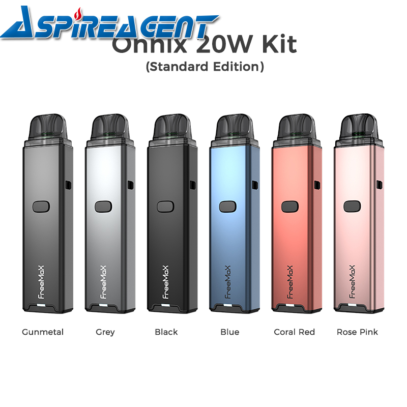 Freemax Onnix 20W Pod System Kit 1100mAhwith 3.5ml Cartirge 3-level Adjustable Power Output Dual Airflow Mechanism for RDL & MTL Vaping 100% Original, Message for colors
Freemax Onnix 20W Pod System Kit 1100mAhwith 3.5ml Cartirge 3-level Adjustable Power Output Dual Airflow Mechanism for RDL & MTL Vaping 100% Original, Message for colors