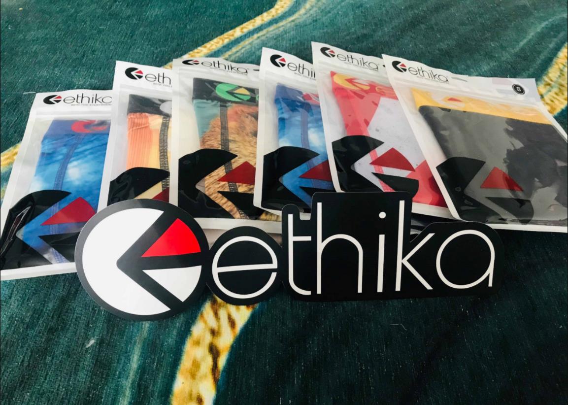 Ethika Breathable Underpants Soft Mens Boxers Brief Letter Underwear For Men Sexy Male Shorts Boxer beach pants Quick Dry